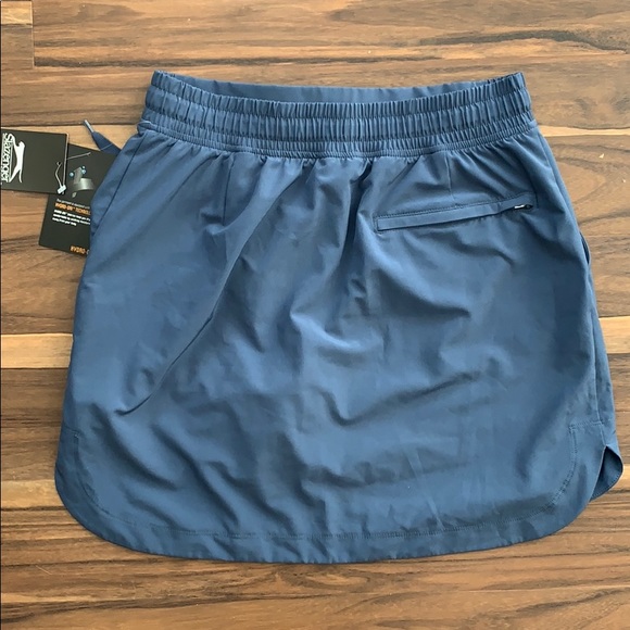 Navy Blue Golf Skirt - Picture 2 of 5